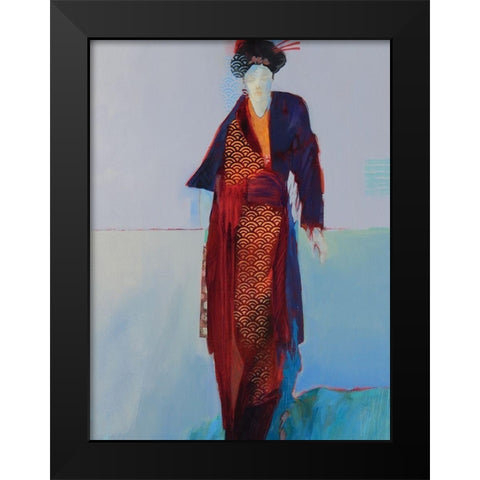 Timeless Moment II Black Modern Wood Framed Art Print by Foregard, Larry