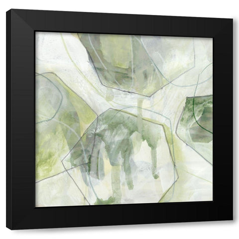 Terra Forma I Black Modern Wood Framed Art Print by Vess, June Erica