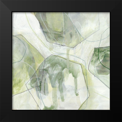 Terra Forma I Black Modern Wood Framed Art Print by Vess, June Erica