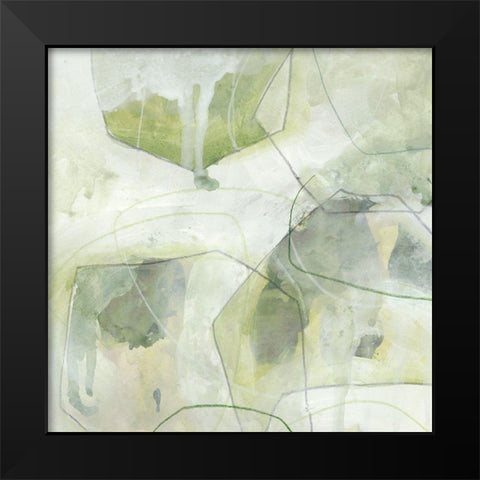 Terra Forma IV Black Modern Wood Framed Art Print by Vess, June Erica