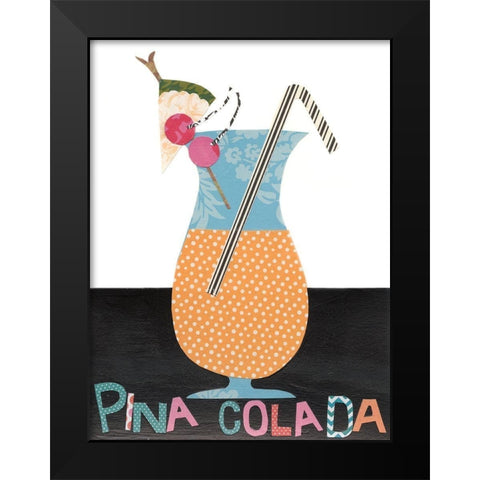 Mix Me a Drink VI Black Modern Wood Framed Art Print by Moore, Regina