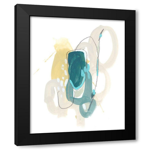 Basilisk II Black Modern Wood Framed Art Print by Vess, June Erica