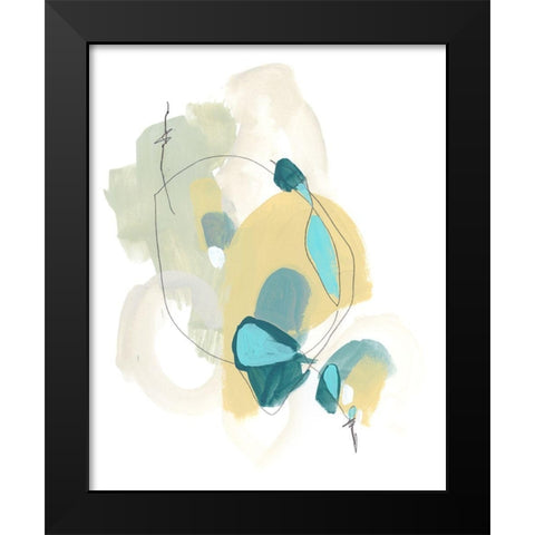 Basilisk IV Black Modern Wood Framed Art Print by Vess, June Erica