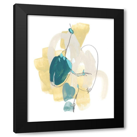 Basilisk V Black Modern Wood Framed Art Print with Double Matting by Vess, June Erica