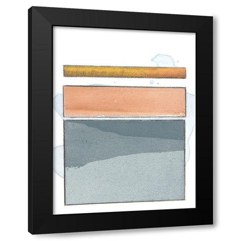 Pacific Horizon VI Black Modern Wood Framed Art Print by Delamater, Rob