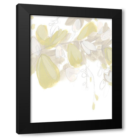 Viridis IV Black Modern Wood Framed Art Print by Vess, June Erica
