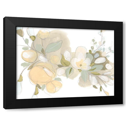 Planifolia I Black Modern Wood Framed Art Print by Vess, June Erica