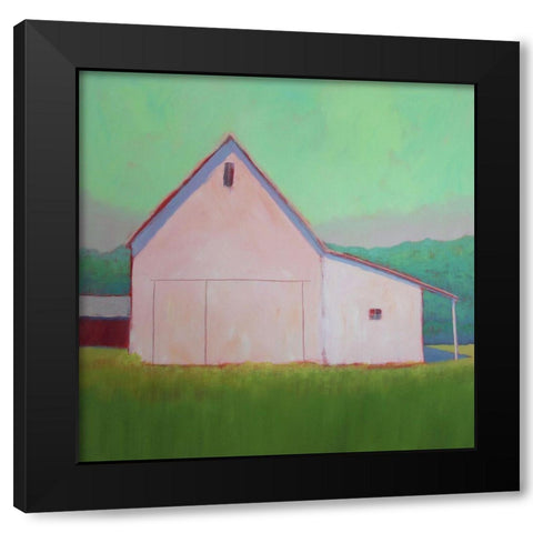 Luminous Light III Black Modern Wood Framed Art Print with Double Matting by Young, Carol