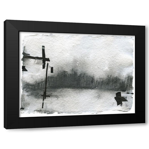 Pilgrimage I Black Modern Wood Framed Art Print by Blixt, Ingrid