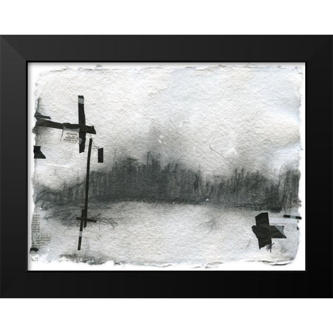 Pilgrimage I Black Modern Wood Framed Art Print by Blixt, Ingrid