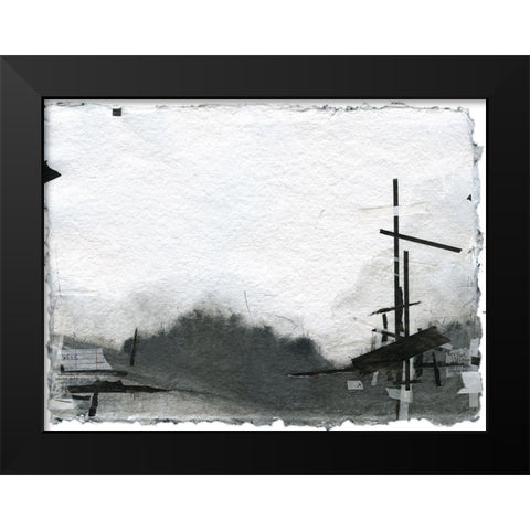 Pilgrimage II Black Modern Wood Framed Art Print by Blixt, Ingrid