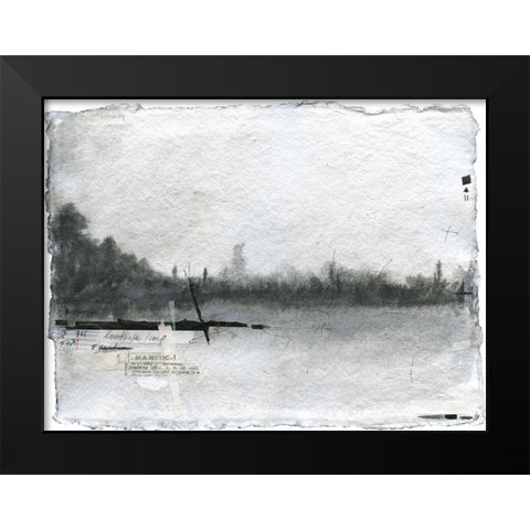 Pilgrimage III Black Modern Wood Framed Art Print by Blixt, Ingrid
