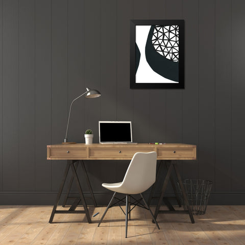 Echos of Memphis I Black Modern Wood Framed Art Print by Stramel, Renee W.