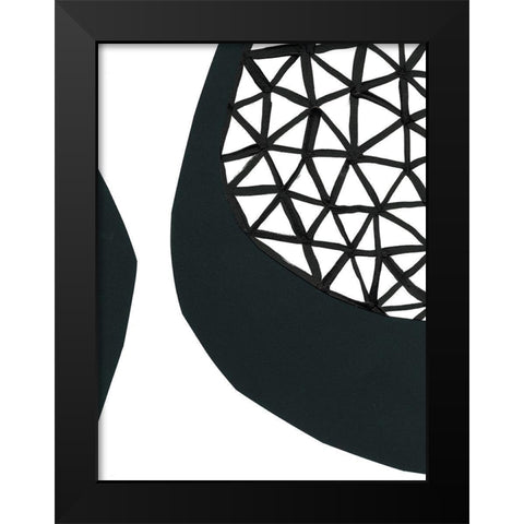 Echos of Memphis I Black Modern Wood Framed Art Print by Stramel, Renee W.