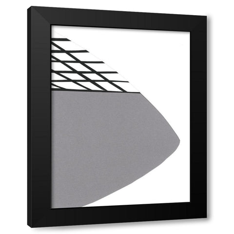 Echos of Memphis II Black Modern Wood Framed Art Print by Stramel, Renee W.