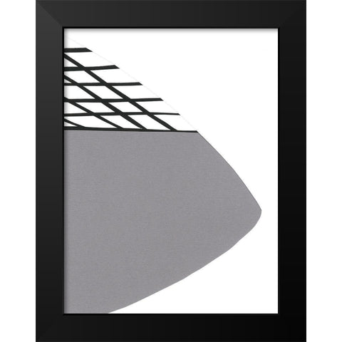Echos of Memphis II Black Modern Wood Framed Art Print by Stramel, Renee W.