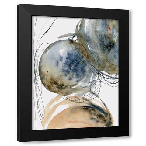 Hibernation II Black Modern Wood Framed Art Print with Double Matting by Wang, Melissa