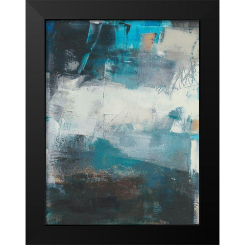 Umbra II Black Modern Wood Framed Art Print by Jachimiec, Sue