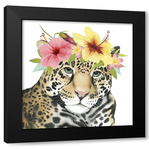Tropical Halo VI Black Modern Wood Framed Art Print with Double Matting by Popp, Grace
