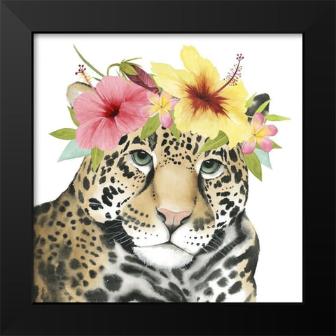 Tropical Halo VI Black Modern Wood Framed Art Print by Popp, Grace