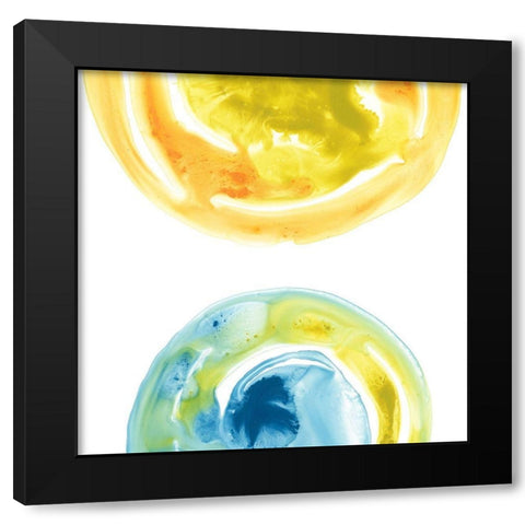 Prisma Circuit IV Black Modern Wood Framed Art Print with Double Matting by Vess, June Erica
