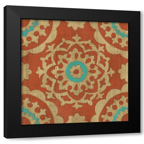 Masala I Black Modern Wood Framed Art Print by Zarris, Chariklia