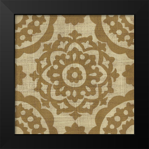 Neutral Masala I Black Modern Wood Framed Art Print by Zarris, Chariklia