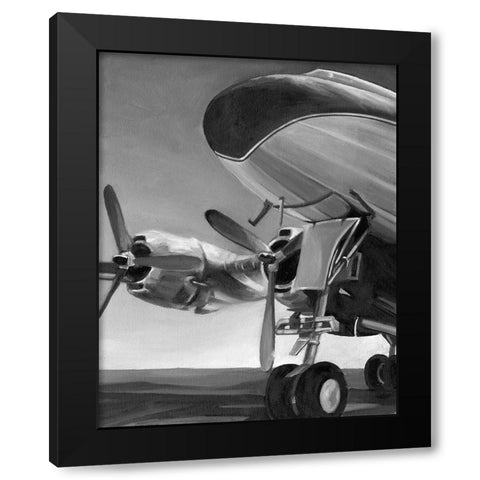 Aviation Icon II Black Modern Wood Framed Art Print by Harper, Ethan