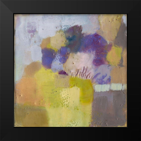 Blume IV Black Modern Wood Framed Art Print by Jachimiec, Sue