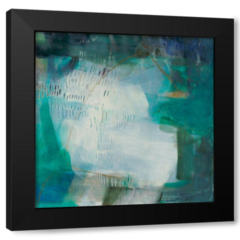 Arete II Black Modern Wood Framed Art Print by Jachimiec, Sue