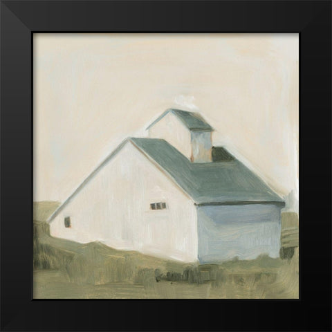 Serene Barn I Black Modern Wood Framed Art Print by Scarvey, Emma