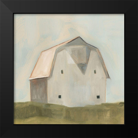 Serene Barn II Black Modern Wood Framed Art Print by Scarvey, Emma