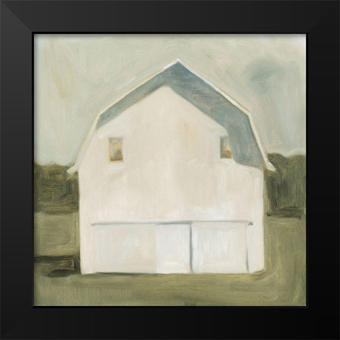 Serene Barn VI Black Modern Wood Framed Art Print by Scarvey, Emma