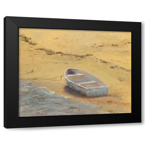 Summer Dory Black Modern Wood Framed Art Print by Wendling, Marilyn