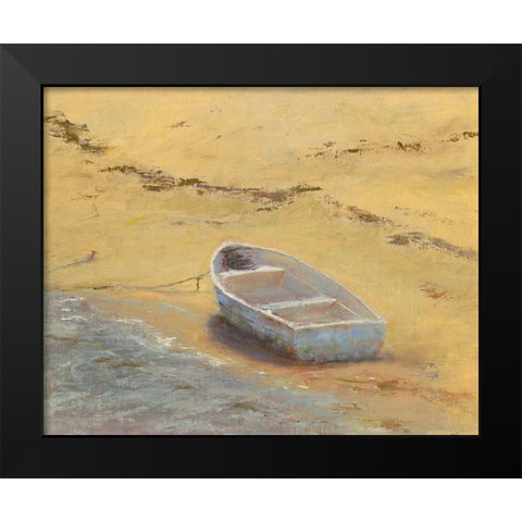 Summer Dory Black Modern Wood Framed Art Print by Wendling, Marilyn