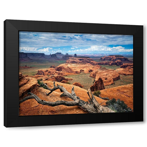 Valley Beauty VII Black Modern Wood Framed Art Print by Drost, David