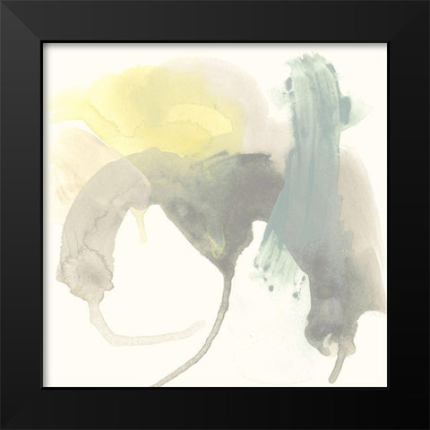 Lunar Sunrise III Black Modern Wood Framed Art Print by Vess, June Erica