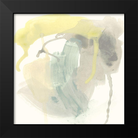 Lunar Sunrise IV Black Modern Wood Framed Art Print by Vess, June Erica