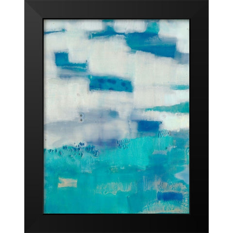 Tilde II Black Modern Wood Framed Art Print by Jachimiec, Sue