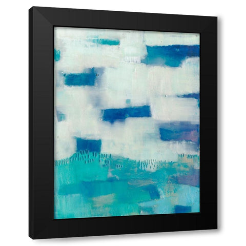 Tilde IV Black Modern Wood Framed Art Print with Double Matting by Jachimiec, Sue