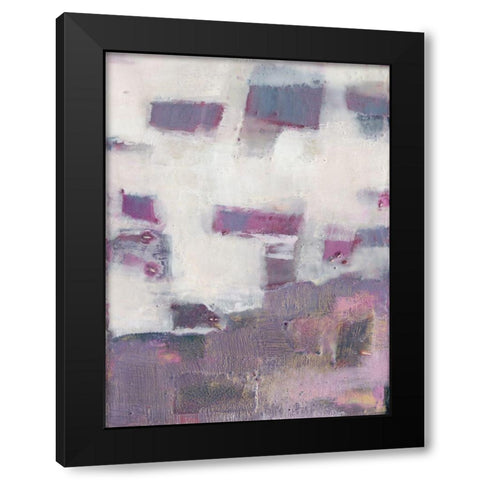 Tilde VI Black Modern Wood Framed Art Print with Double Matting by Jachimeic, Sue