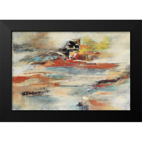 Tesiturno I Black Modern Wood Framed Art Print by Villarreal, Gabriela
