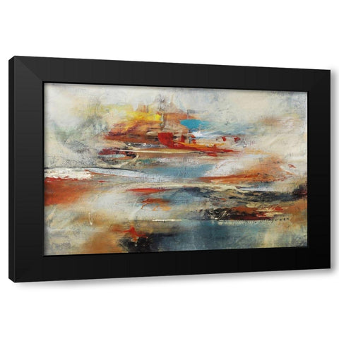 Tesiturno II Black Modern Wood Framed Art Print with Double Matting by Villarreal, Gabriela