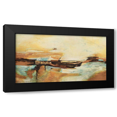 Causal II Black Modern Wood Framed Art Print by Villarreal, Gabriela