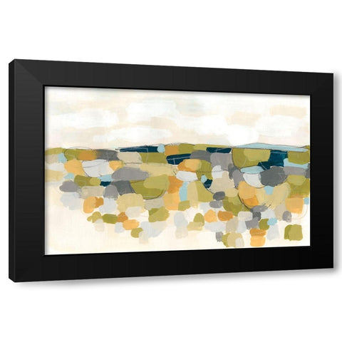 Pastoral Prism I Black Modern Wood Framed Art Print with Double Matting by Vess, June Erica