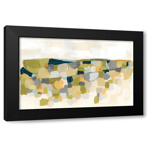 Pastoral Prism II Black Modern Wood Framed Art Print by Vess, June Erica