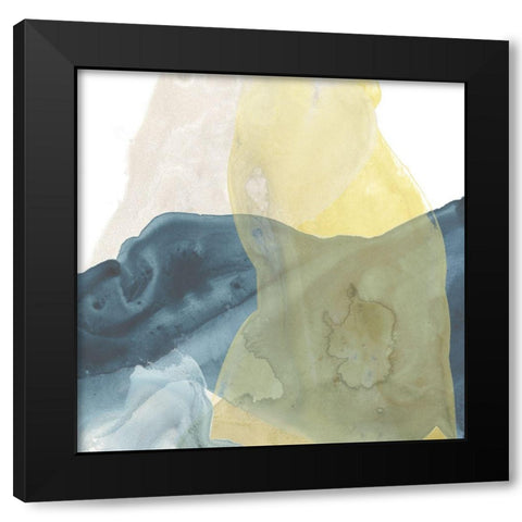 Mystique I Black Modern Wood Framed Art Print with Double Matting by Vess, June Erica