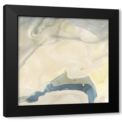Mystique VI Black Modern Wood Framed Art Print with Double Matting by Vess, June Erica