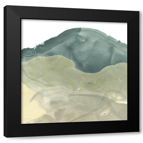 Mystique VIII Black Modern Wood Framed Art Print by Vess, June Erica