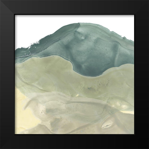 Mystique VIII Black Modern Wood Framed Art Print by Vess, June Erica